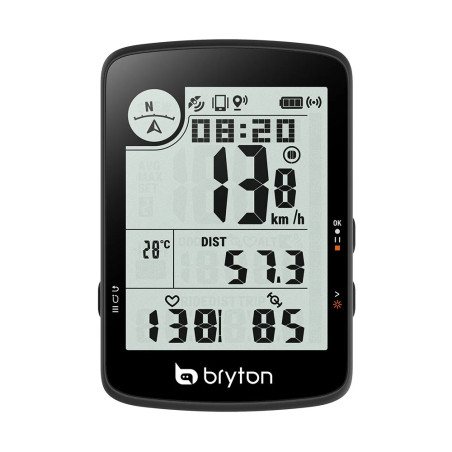 Compteur GPS vélo Bryton Rider 17 E