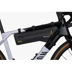 Sacoche de cadre Apidura 2,8 L étanche, légère et stable pour le bikepacking et le gravel.