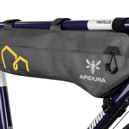 Sacoche de cadre Apidura Expedition Tall Frame Pack 6,5 L étanche bikepacking