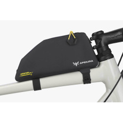 Sacoche top tube Apidura 1 L étanche, légère et stable pour le bikepacking et le gravel.