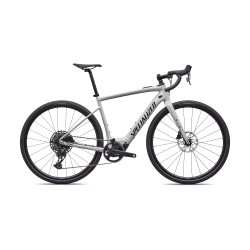 Gravel électrique aluminium léger, confortable et polyvalent pour route et chemins.