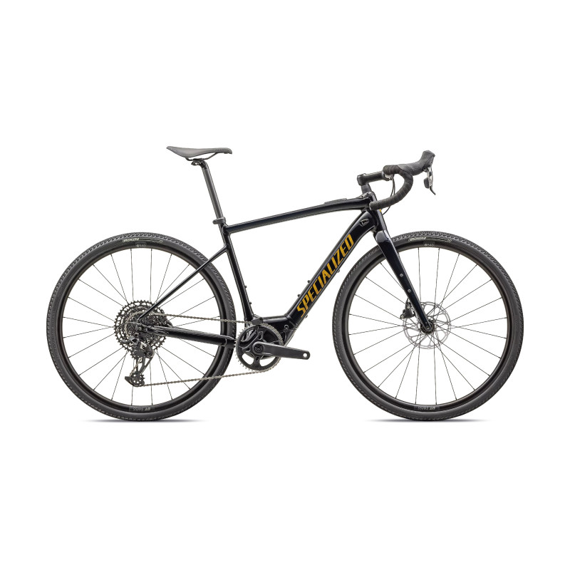 Gravel électrique aluminium léger, confortable et polyvalent pour route et chemins.