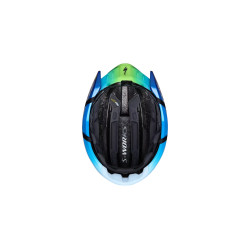 Casque aéro S-Works Evade 4 aux couleurs 2026 de l’équipe Soudal Quick-Step.