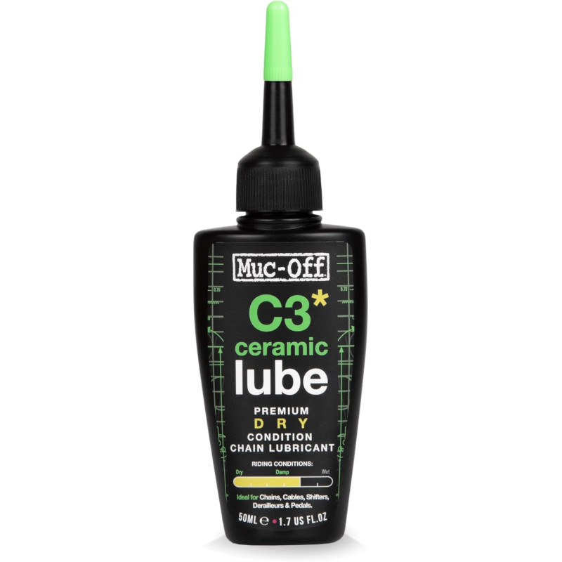 Lubrifiant vélo Muc-off Dry Lub Ceramic Conditions Humides
