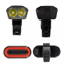 Kit éclairage vélo Kheax Capella Tuban
