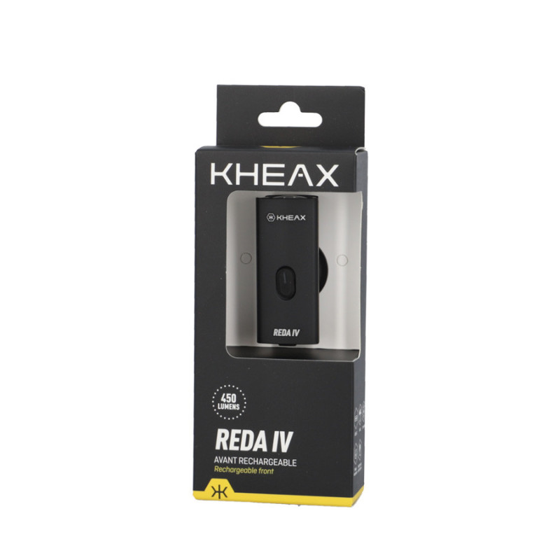 Feu avant vélo Kheax Reda IV 450L USB-C