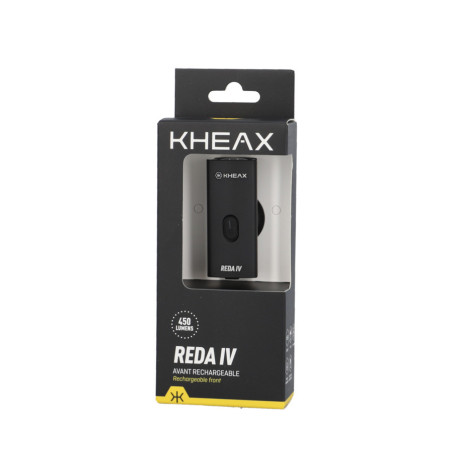 Éclairage vélo Kheax avant rechargeable USB-C Reda Iv 450L
