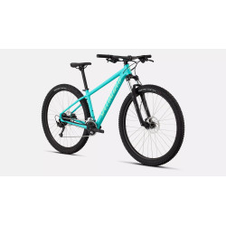 VTT aluminium polyvalent avec Shimano Altus 2x9, suspension et freins hydrauliques.