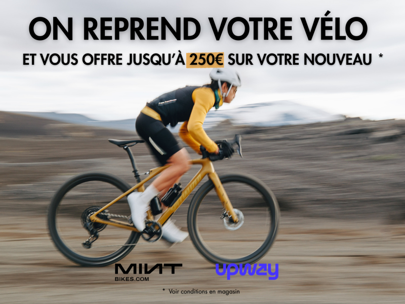 Jusqu’à 250€ offerts sur votre nouveau vélo – Offre de reprise spéciale rentrée 