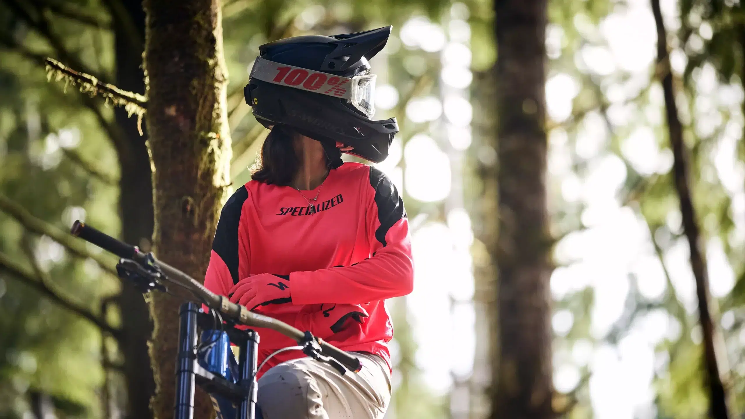 Maillot manches longues gravity orange specialized