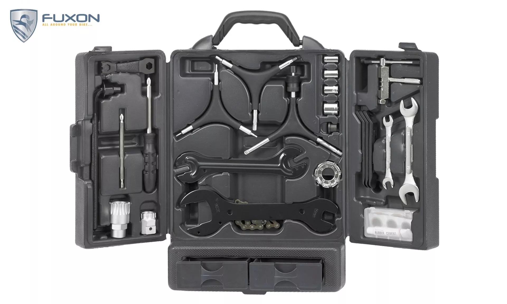 Boite à outil vélo 34 pièces Fuxon Toolmax_2