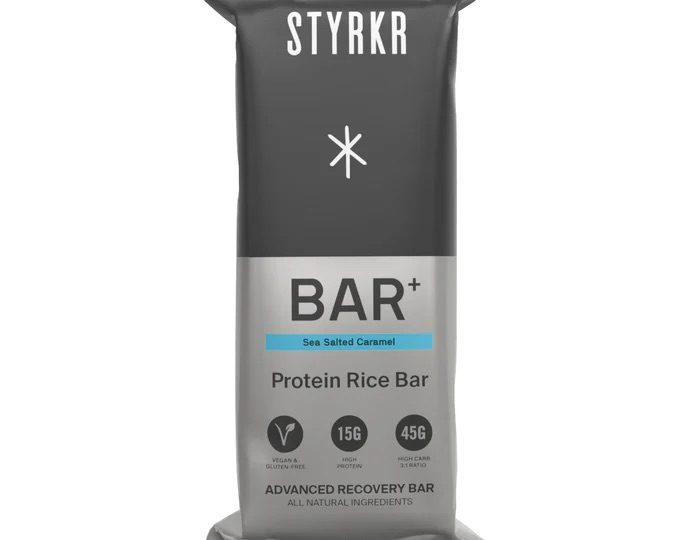 Barre de récupération BAR+ au caramel au sel de mer Styrkr
