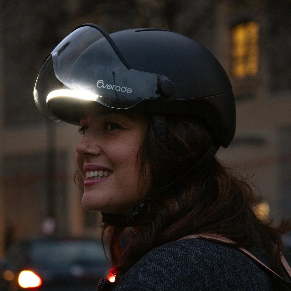 Overade LIFE - Casque Vélo Lumineux avec Clignotants_3