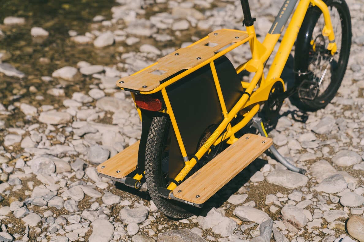 Yuba Kombi Deck – Plateforme en bambou pour porte-bagages arrière Kombi_3