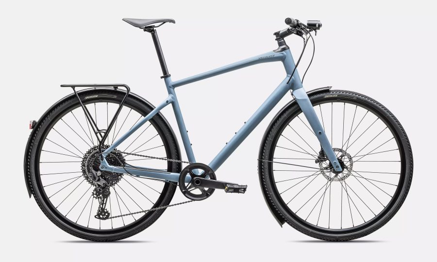 Specialized Sirrus X 4.0 EQ – Future Shock 1.5, dynamo, rack & garde-boue