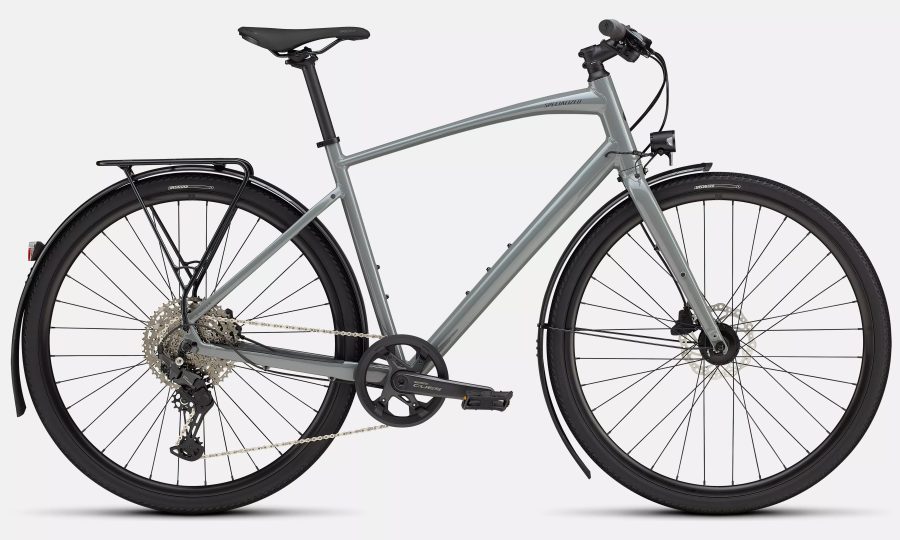 Specialized Sirrus X 3.0 EQ – Vélo fitness équipé: dynamo, rack & garde-boue