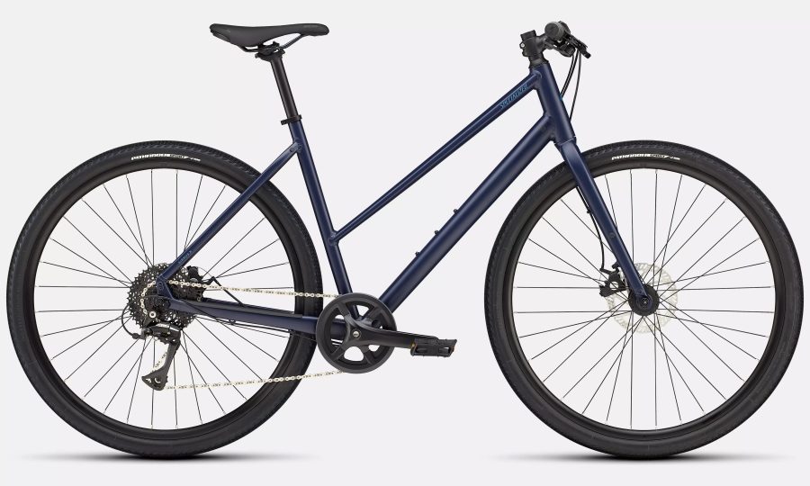 Specialized Sirrus X 1.0 Step-Through – Vélo fitness/gravel mixte, cadre ouvert