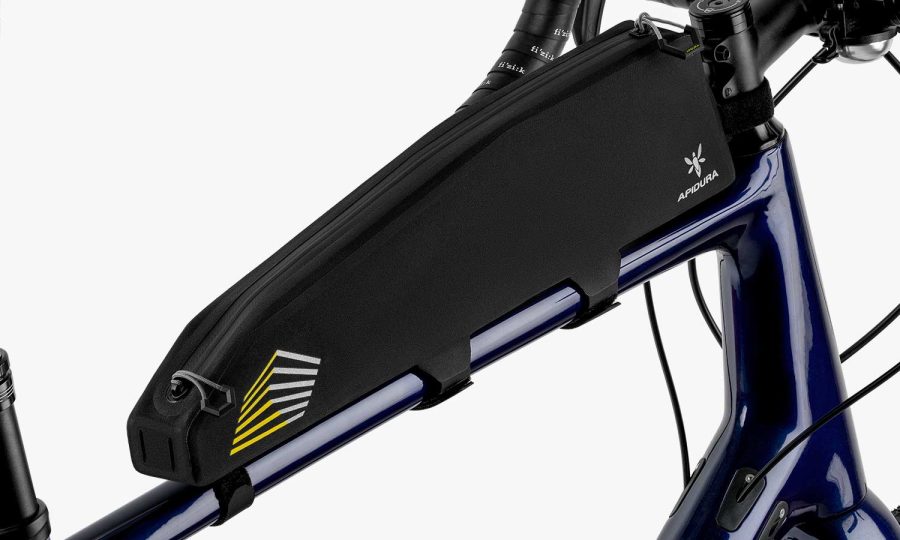 Apidura Racing Long Top Tube Pack – Sacoche top tube 2 L étanche (à sangles)